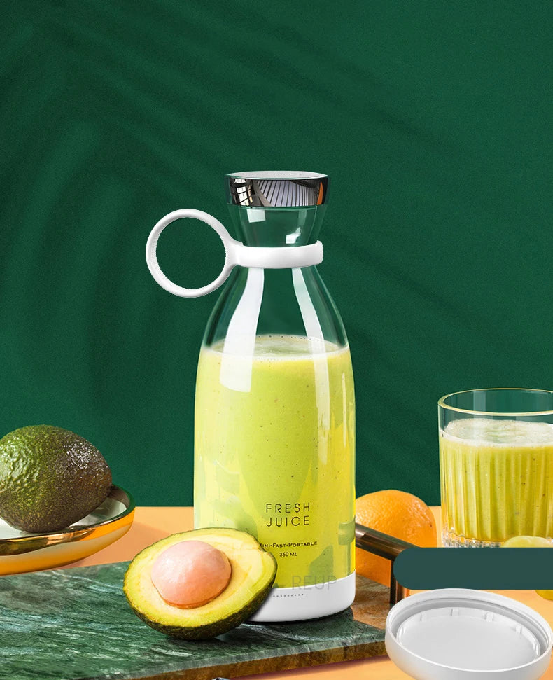 Mini mixeur à jus électrique portable avec 6 lames, presse-agrumes, orange, citron, chargement USB, mixeur de fruits, presse-agrumes frais