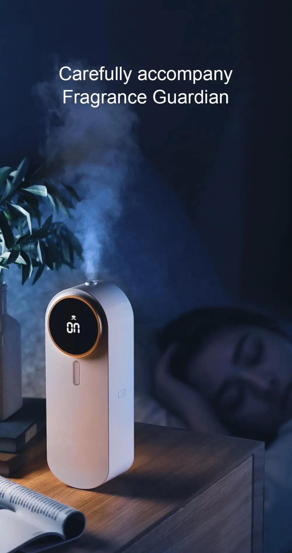 "Diffuseur USB et Purificateur d'Air Portable avec Écran - Parfumez et Purifiez Facilement" - Swfitshop