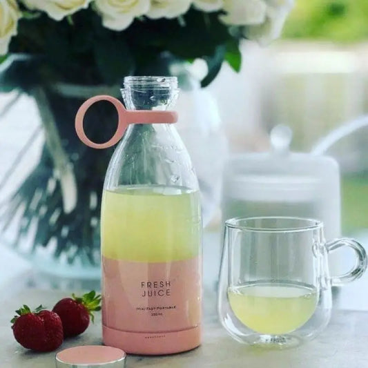 Mini mixeur à jus électrique portable avec 6 lames, presse-agrumes, orange, citron, chargement USB, mixeur de fruits, presse-agrumes frais